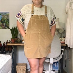 Wild Fable corduroy overall dress